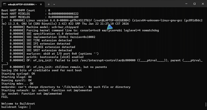 Linux running on FPGA demonstration